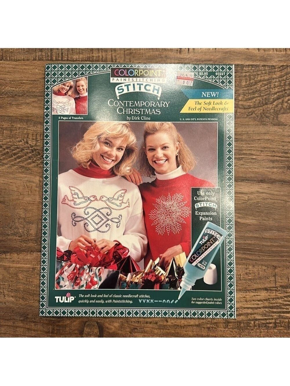 Colorpoint Paintstitching Contemporary Christmas 8 Pages of Transfers Booklet